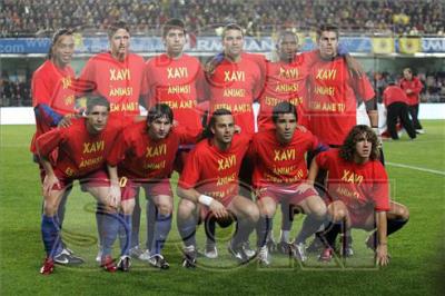 mon equipe preferé et surtout mon joueur xavi